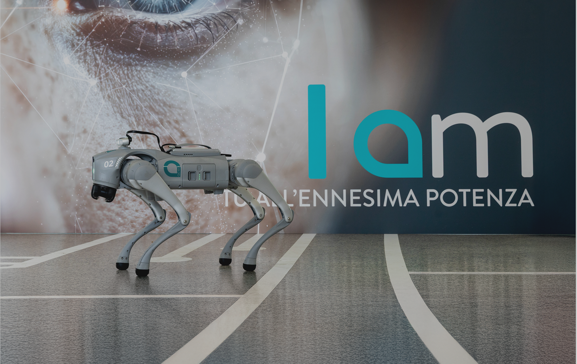 Un cane robot di Acea