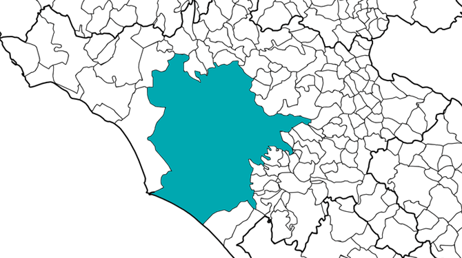 Mappa del Comune di Roma