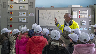 Acea Scuola, la visita guidata al depuratore di Termoli