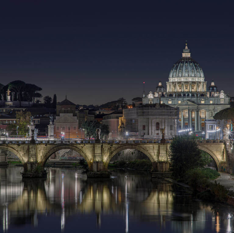giubileo san pietro illuminata