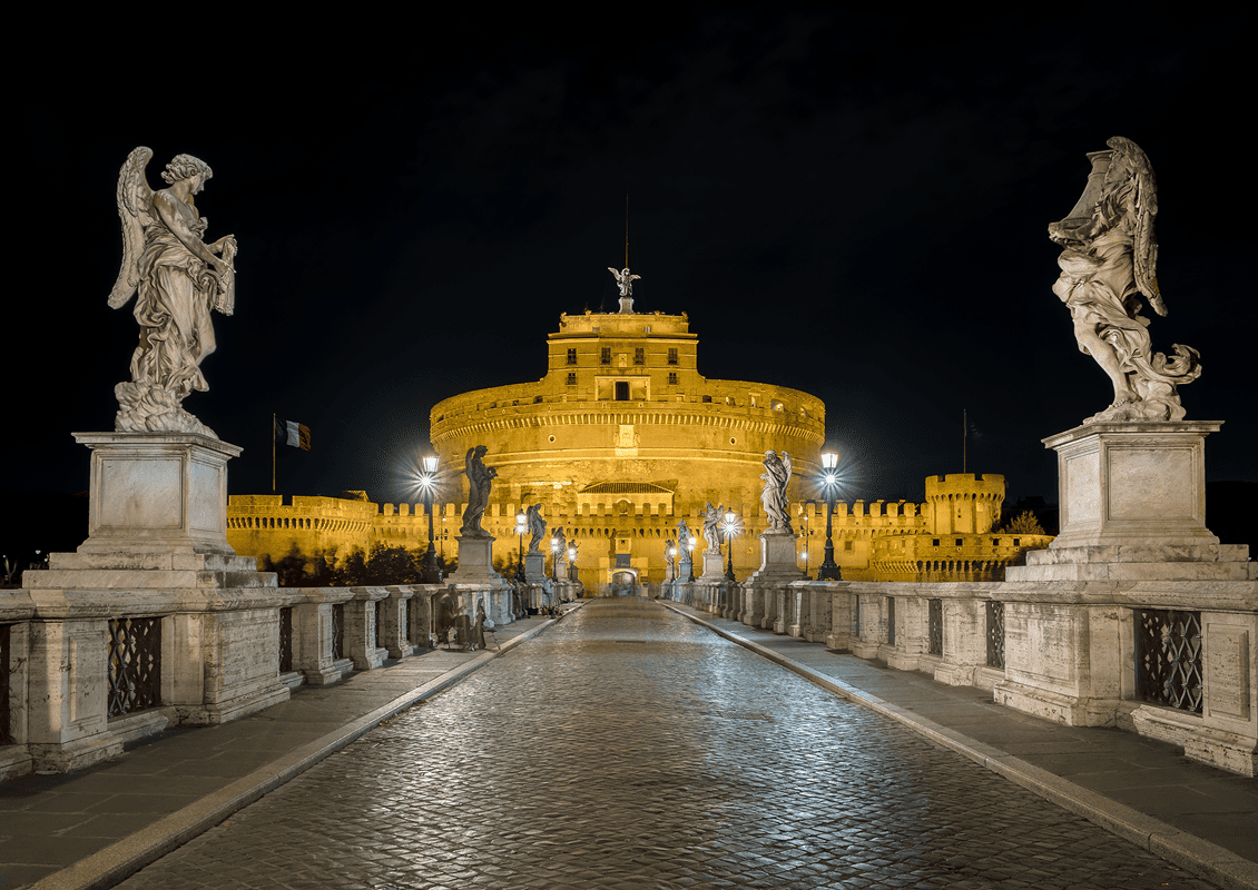 Castel Sant’Angelo di notte