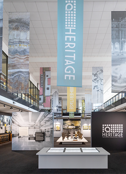 Salone del Pubblico, Acea Heritage exhibition area, at the Acea headquarters in Piazzale Ostiense, Rome.