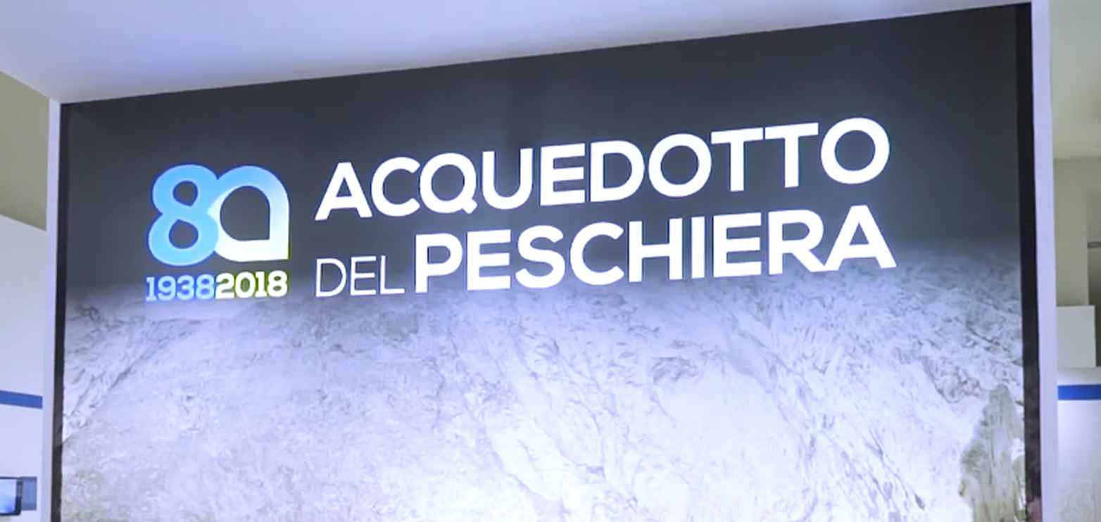 Cover of the video of the event  - Exhibition 80 years of Peschiera Aqueduct - Palaexpo