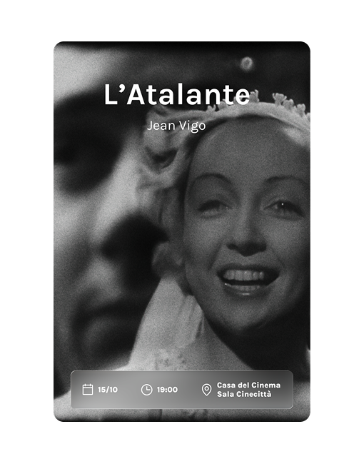 L'Atalante di Jean Vigo Un frame del film L'Atalante di Jean Vigo