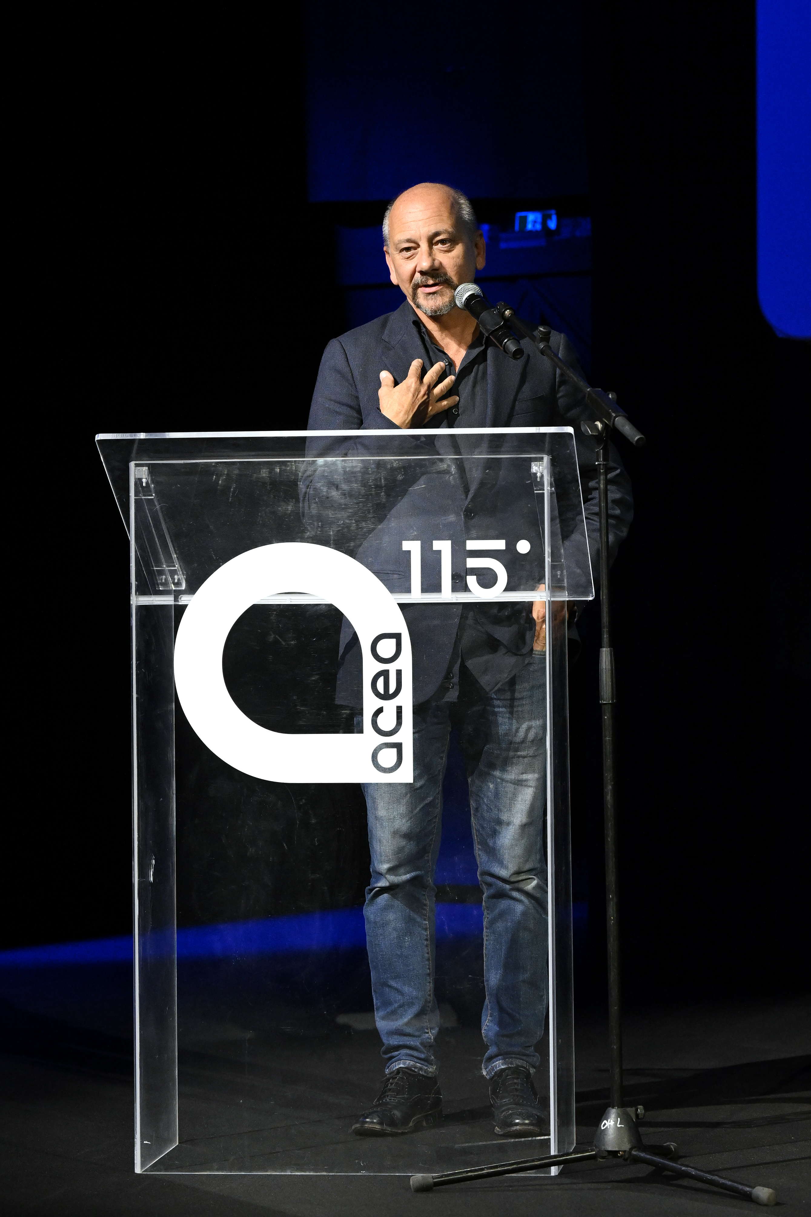 photo of one of the speakers for Acea's 115th anniversary