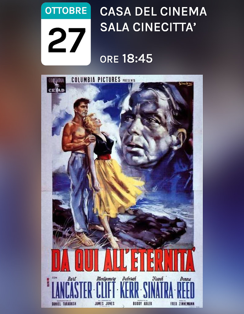 Poster of the movie Da qui all'eternità