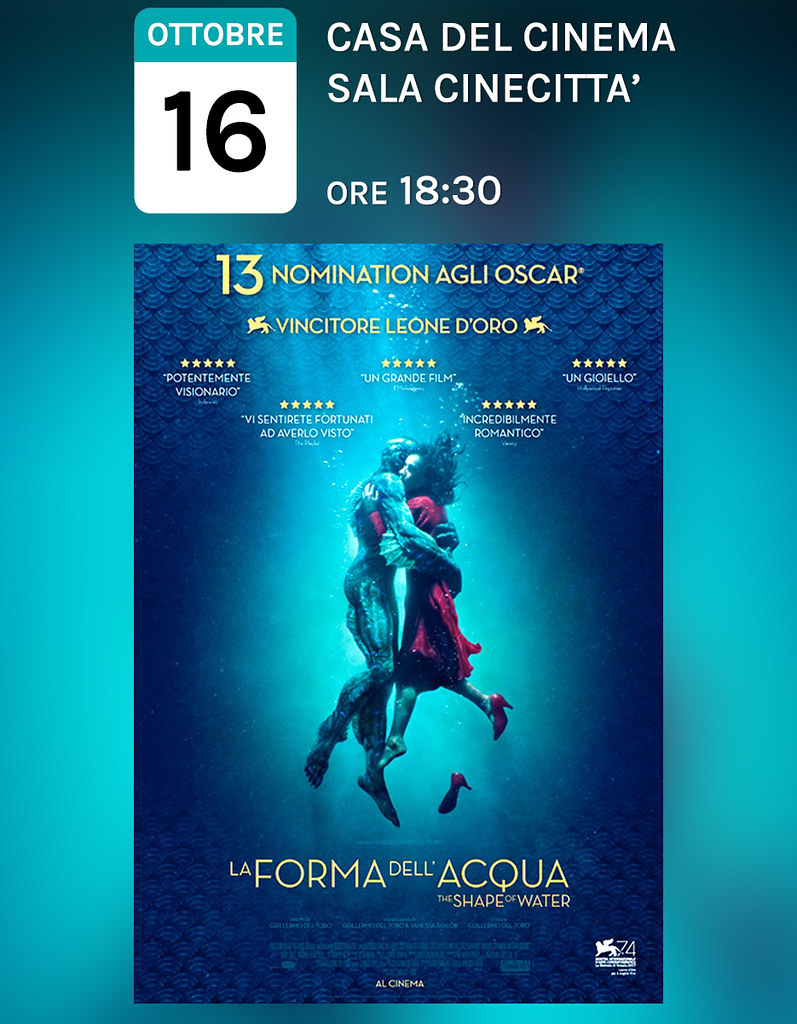 Poster of the movie La forma dell'acqua