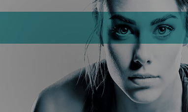 Acea Run Rome the Marathon, cover of the event with the close-up of the face of a girl in sportswear